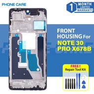 Front Housing LCD Frame Body Compatible For INFINIX NOTE 30 PRO X678B