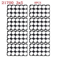 【FSFO】8PCS 21700 3x5 Battery holder Stand Plastic frame bracket holding battery packs