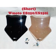 WMoto ES250i/ES250(Short)wind shield