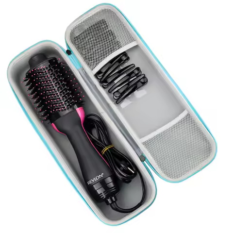 2019 Newest EVA Hard Portable Travel Case For Revlon One-Step Hair Dryer & Volumizer& Styler and Acc