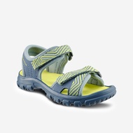 QUECHUA 兒童款健行涼鞋 MH100－藍色