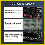 ⚽︎ ◴    Aibedo RV mixer 4 channels 6 channels DJ mixer Bluetooth USB DSP recording equipment singin