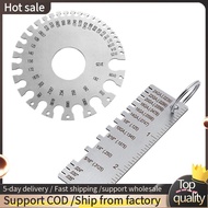 2 Pack Steel Welding Gauge Welding Gauge Inspection Tool Wire Sizes Thickness Gauge