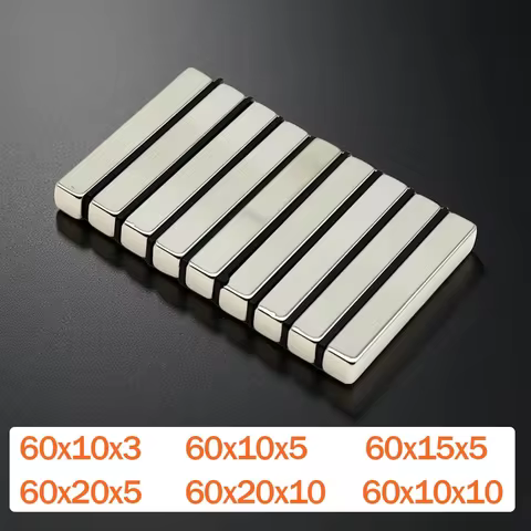 Super Strong Magnet N35 Block Magnetic NdFeB Neodymium Magnet Powerful imanes Refrigerator Magnets 6