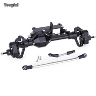 Tooyful Rear Axle Assembly Low Center of Gravity RC Crawler Axle Axles Machined Metal Hardware Sturd