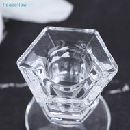 Peacellow Wedding  Transparent Crystal Glass  Stand Dining Home Decor SG