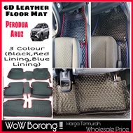 6D Car Floor Mat Perodua Aruz