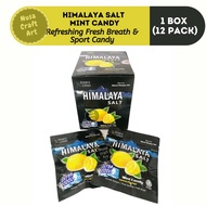 Himalaya Sea Salt Candy 喜馬拉雅鹽檸檬口味運動糖，清新口氣，1盒（12包）