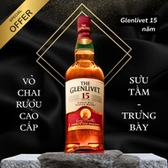 [DECOR] The Glenlivet 15 whiskey premium wine bottles for display items, desk decor, gifts