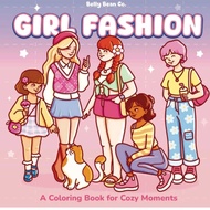 Girl Fashion Digital Coloring Pages by Belly Bean Co.