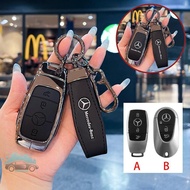 Zinc Alloy Key Case Cover for Mercedes Benz Maybach S580 A-B-C-M-CLA-CLS-E-G-GLB-GLE-R-SL Class AMG 