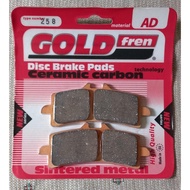 Goldfren 258 Lining for Brembo Monoblock Caliper M4 GP4RS
