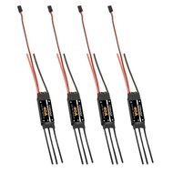 Qwinout 40A ESC 2-4S Brushless ESC Speed Controller 5V/3A BEC for F450 450mm S500 ZD550 RC Helicopte