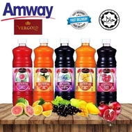 VERGOLD JUICE AMWAY - JUS PATI BUAH ( ORANGE, MANGO, PINK GUAVA, BLACKCURRANT & POMEGRANATE)