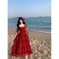 DT14 4-LAYER METALLIC SILK MAXI DRESS FOR BEACH, BEACHWEAR, PARTY BEACH DRESS beach dress beach wear