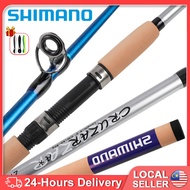 SHIMANO Casting Spinning Fishing Rod M Power Jigging Rod Joran Pancing UltraLight Rod Batang Pancing