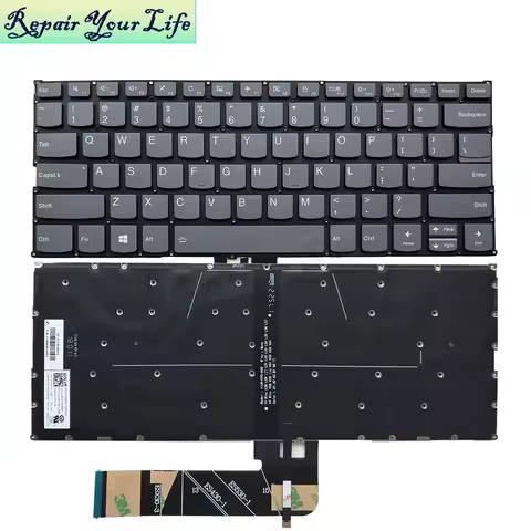 US UA Russian Arabic Backlit Keyboard for Lenovo Yoga 6-13ARE05 6-13ALC6 82FN 82ND Laptop Keyboard P