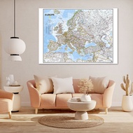 POSSBAY Europe Map Political Distribution 2006 Year Map Wall Map Poster for School Geographics Educa