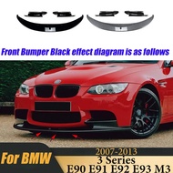 For BMW 3 Series E90 E91 E92 E93 M3 2007-2013 Car Front Bumper  splitter Diffuser Guard External Dec