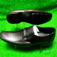 New Sepatu Pantofel Sepatu Pria Playboy Kulit Asli Putih Sepatu Formal