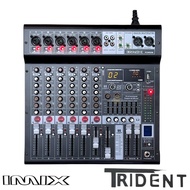 Imix Power 6 Powered Mixer 3 Band EQ 400w x2 @4 Ohms Powered Mixer 6 Channel