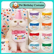 Dog Cat Birthday Decoration Set Cat Birthday Hat For Dog Birthday Banner Pet Party Decoration