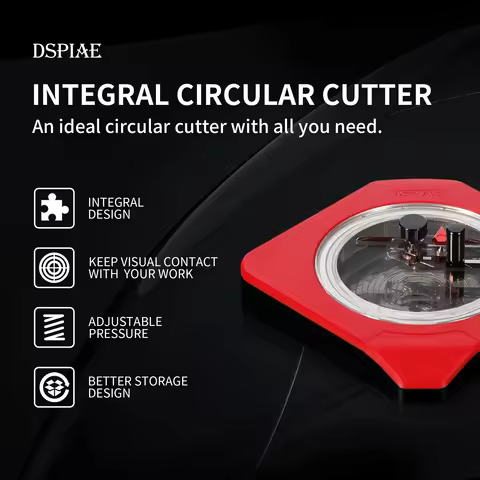 New DSPIAE PT-C Integral Circular Cutter for 1-50mm Circle with one 45° Blade Model Assembly Buildin