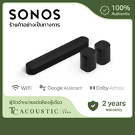 Sonos 5.0 Beam (Gen 2) Soundbar With Dolby Atmos Set with One SL- Wireless Home Theater System with Surround Speaker for Smart TV