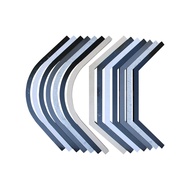 Waterproof Strip Fan-Shaped Bathroom Waterproof Strip Arc Marble Solid Diamond-Shaped Bathroom Barri