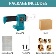 1400W Cordless Pipe Welding Machine Rechargeable Hot Melt Machine PPR/PB Water Pipe Melter Welding M