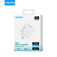 ชาร์จเร็ว ชาร์จไดรฟ์ GaN MAXCO Charger ดัชนีการชาร์จแบบดับ 67W USB Type-C ชาร์จแบบดัชนีการชาร์จ QC ร