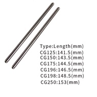 2PCS FOR HONDA CG CG125 150 175 196 200 250 MOTORCYCLE PUSH ROD SET  ARM CONNECTING MANDRE