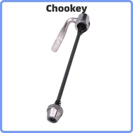CHOOKMY 2PCS Quick Release Rear Wheel Skewer, Rear Wheel Steel Bike Trainer Quick Release Skewer, Si