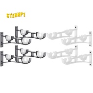 Double Curtain Rod Holders Set, Curtain Rod Brackets, Tap Right Into Window Frame Curtain Rod Hang Curtain Brackets for Window Bedroom Home Decoration