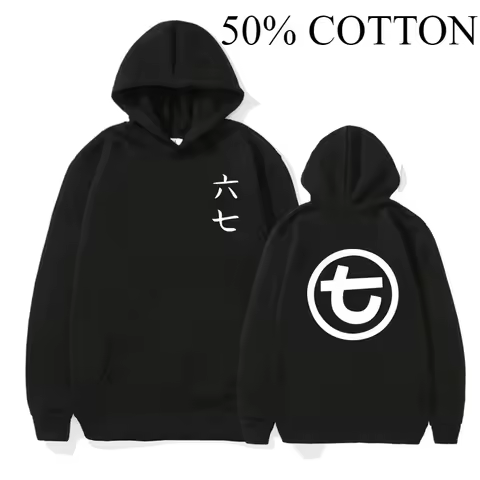Japanese Anime Sweatshirt Scissor Seven Symbols Killer Seven Hoodie Streetwear Hooded Sweatshirts Ca