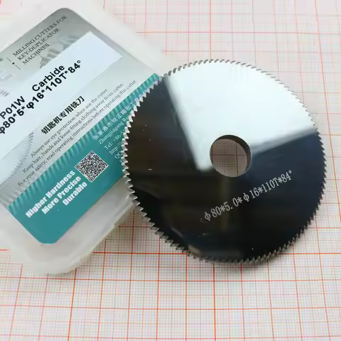 P01W Carbide tungsten key blade cutter 80*5*16mm*110T saw blade for SILCA BRAVO, BIANCHI,DUO,POKER P
