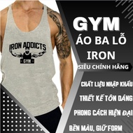 Iron Gym men's gym tank top with 4-way stretch - strong style for gym goers