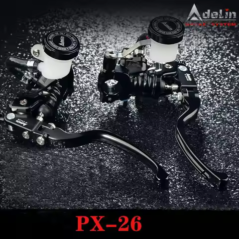 Universal 14mm17.5mm Adelin PX-26 CNC motorcycle brake clutch pump master cylinder lever handle For 