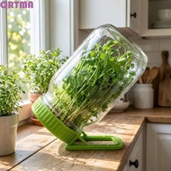 ORTMA Mason Sprouting Lid, Plastic With Bracket Germination Jar Lid, Strainer Lid Efficient Nursery 