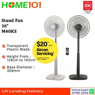 KDK Living Fan 40cm w/Remote Control M40KS