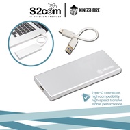 Kingshare 2242 M.2 NGFF SSD To Type-C Aluminium Casing