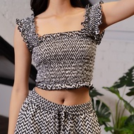 KOHL CHEVRON TUBE BLOUSE