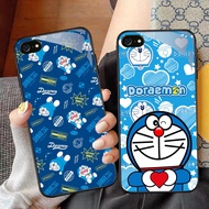 NC-26 Doraemon Glass Case for iPhone 6 6S 7 8 Plus SE X XS XR Max