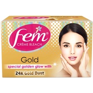 Fem Fairness Naturals Gold Skin Bleach Moustache Dye Cream Eyebrow
