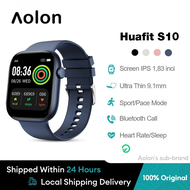 Aolon Huafit S10 Smartwatch 1.83“ Full Screen Ultra-Thin Body Heart Rate Monitor Sleep Recording 23 