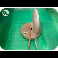 restock Gummed Tape/ VENEER Tape/ isolasi plywood (16mm x 500 M) murah