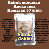 Bubuk Minuman Rasa Kekinian Varian coklat kemasan 30 gram