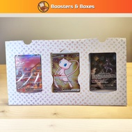 Pokémon TCG: Mew ex SVP053, Mewtwo SVP052, Mew ex Metal Promo 205/165 from Pokemon 151 UPC