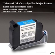 Universal Handheld inkjet printer ink cartridge S12M/BK42A/JS10/2588