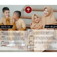 Sakina -|| Gamis Anak Maida Size Kids-Teen By Anv (Bisa Couple)